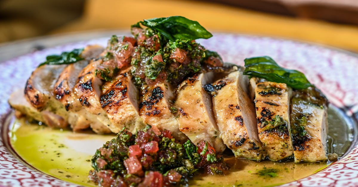 Sous Vide Chicken Breast with Herb Pan Sauce