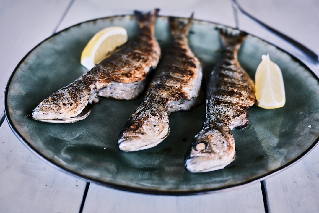 Grilled Whole Branzino with Lemon and Herbs
