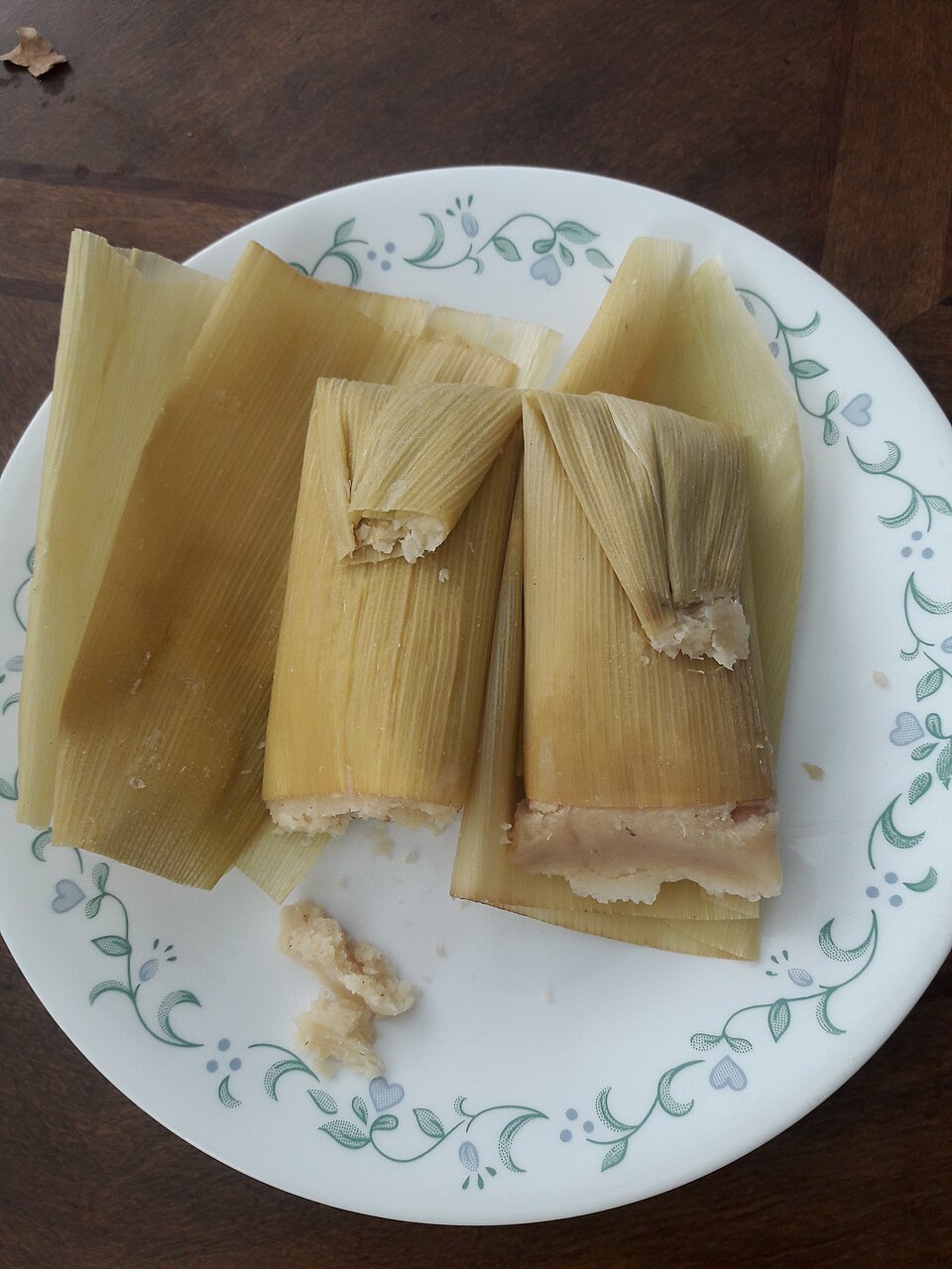 Tamales (Pork in Red Chile)