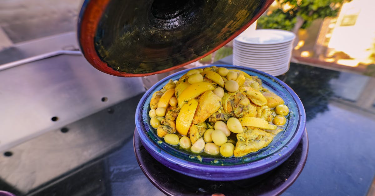 Moroccan Chicken Tagine with Preserved Lemons