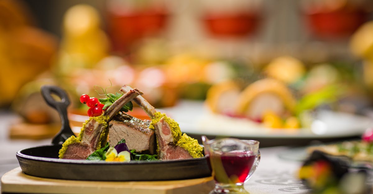 New Zealand Herb-Crusted Rack of Lamb