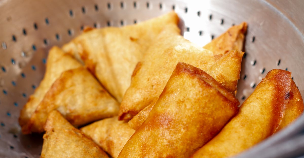 Samosas (Potato and Pea)