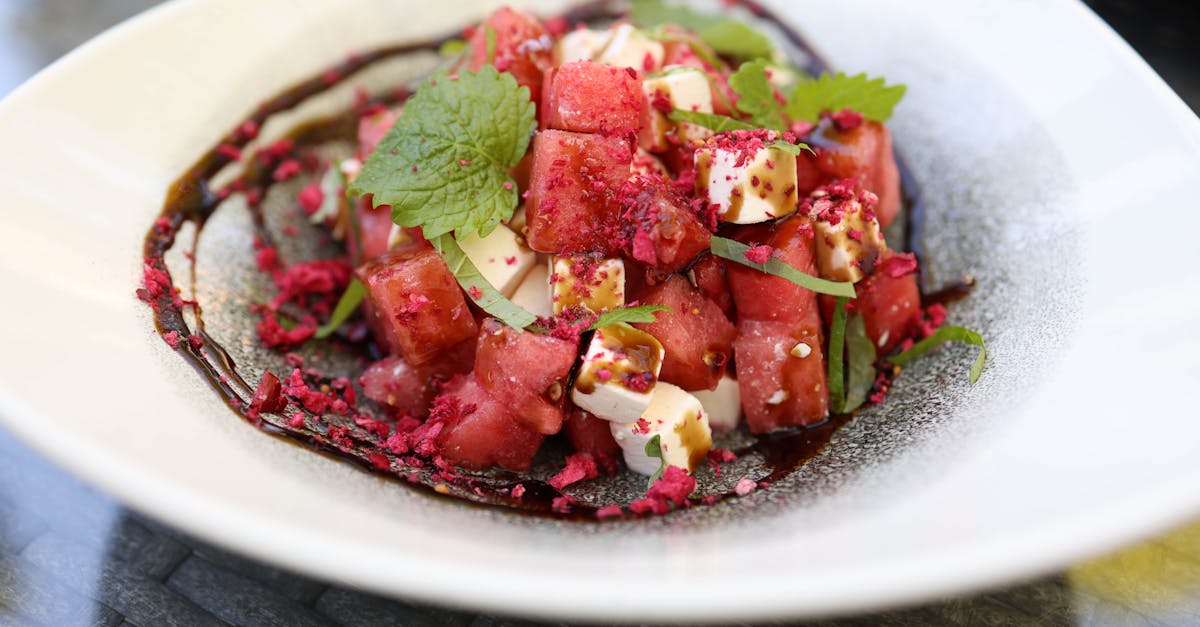 Watermelon, Feta, and Mint Salad