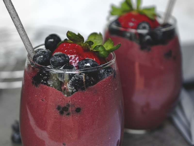 Mixed Berry Protein Smoothie