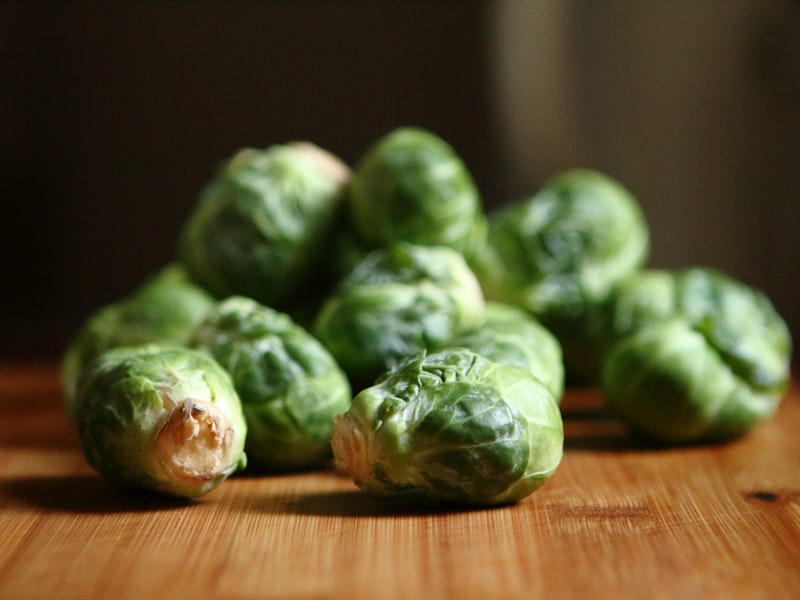 Roasted Brussels Sprouts with Balsamic